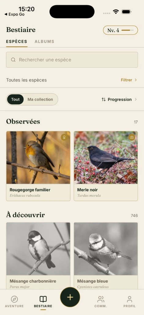 Le bestiaire SeeWild